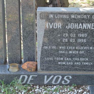 VOS Ivor Johannes, de 1960-1996