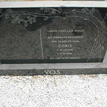 VOS Chris 1926-1986