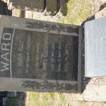 WARD Michael Casparus 1891-1967 &amp; Magdalena Jacoba 1898-1981