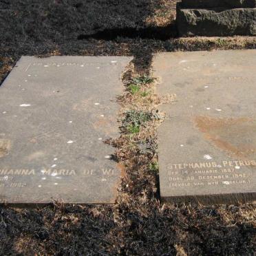 WET Stephanus Petrus, de 1887-1942 &amp; Louisa Johanna Maria 1893-1982 