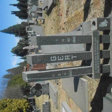 WESTHUIZEN Gert, van der 1983-1998