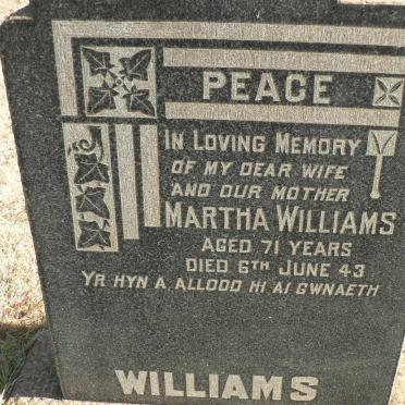 WILLIAMS Martha -1943