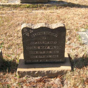 WILSON Cecilie May 1942-1942