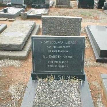 WILSON Elizabeth 1938-1968