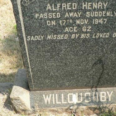 WILLOUGHBY Alfred Henry -1947