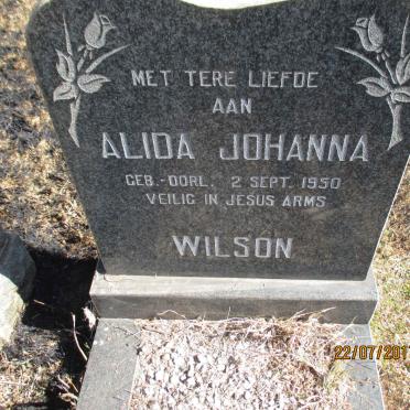 WILSON Alida Johanna 1950-1950