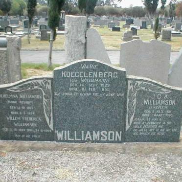 WILLIAMSON :: KOEGELENBERG
