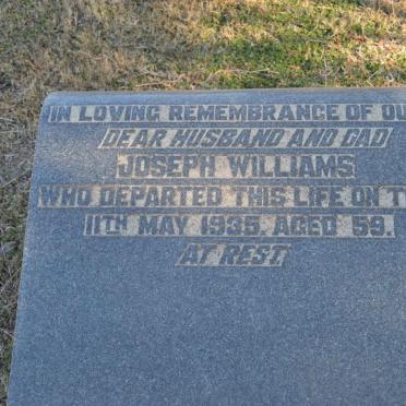 WILLIAMS Joseph -1935