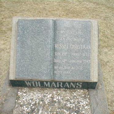WOLMARANS Wessel Christiaan 1897-1949