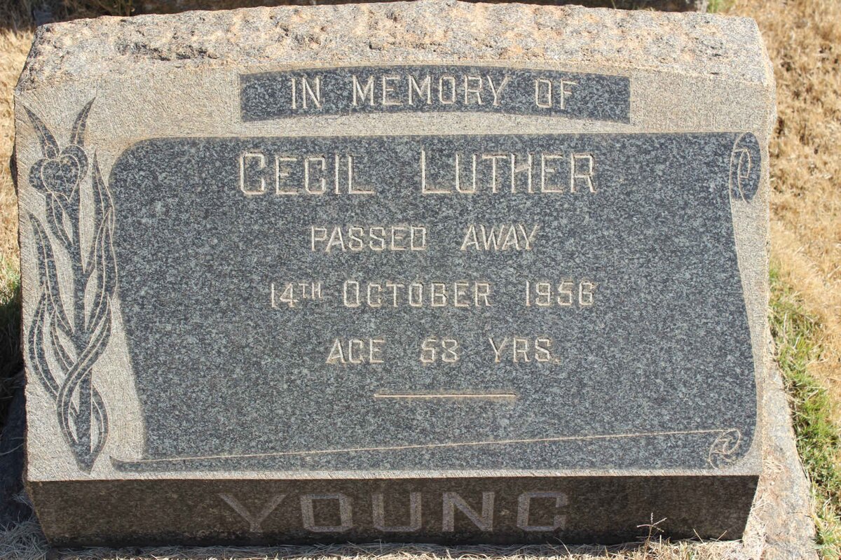 YOUNG Cecil Luther -1956