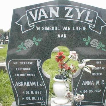 ZYL Abraham I.J., van 1953-1995 &amp; Anna M.C. 1952-