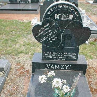 ZYL Johannes S.T., van 1911-1989