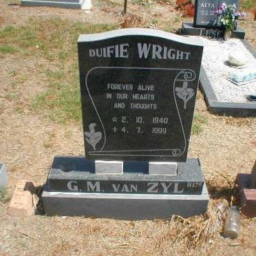 ZYL G.M., van 1940-1999