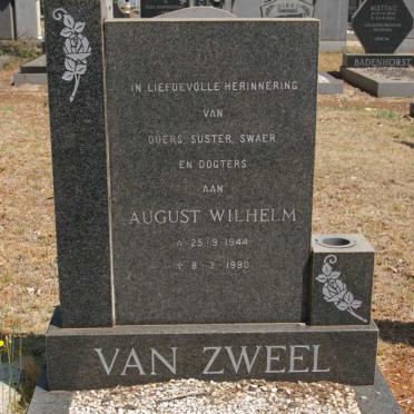 ZWEEL August Wilhelm, van 1944-1990