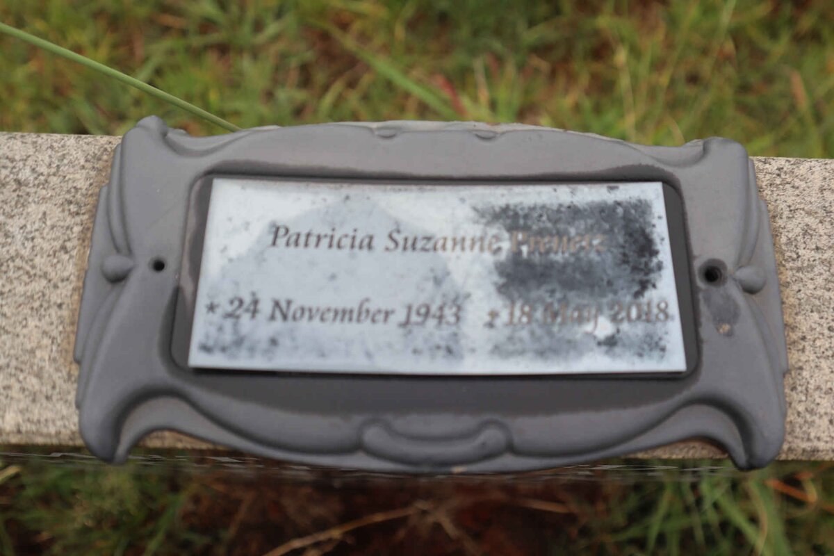 ? Patricia Suzanne 1943-2018