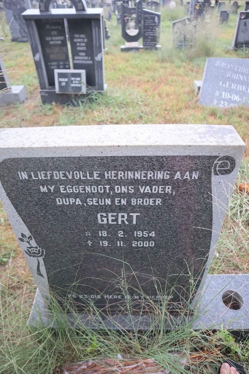 ? Gert 1954-2000