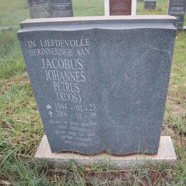 ? Jacobus Johannes Petrus 1944-2006