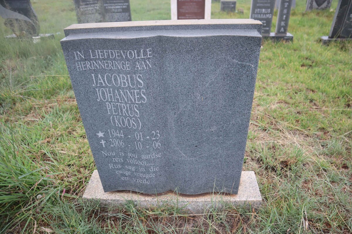 ? Jacobus Johannes Petrus 1944-2006