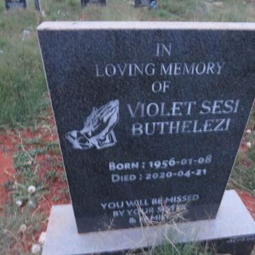 BUTHELEZI Violet Sesi 1956-2020