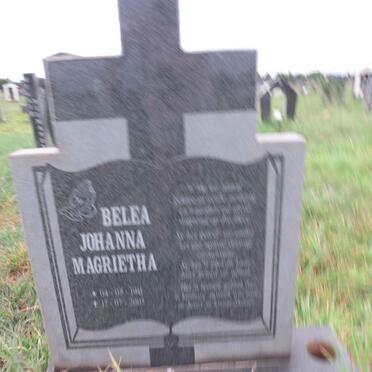 BELEA Johanna Magrietha 1941-200? 