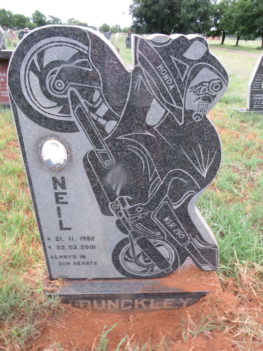 DUNCKLEY Neil 1982-2001 