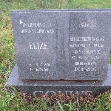 GOUWS Elize 1970-2011