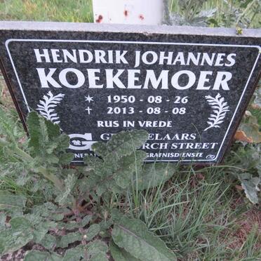 KOEKEMOER Hendrik Johannes 1950-2013