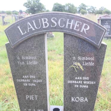 LAUBSCHER Piet 1929-2005 & Koba 1934-2008