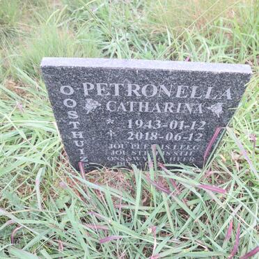 OOSTHUIZEN Petronella Catharina 1943-2018