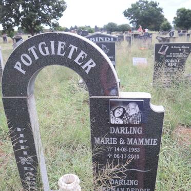 POTGIETER Herman 1951-2021 & Maria 1953-2010