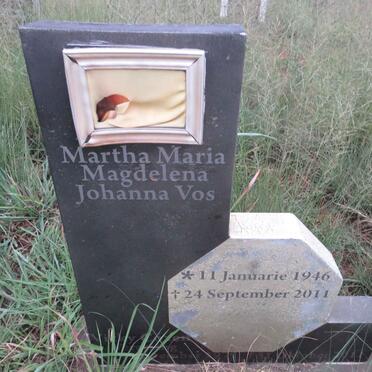 VOS Martha Maria Magdelena Johanna 1946-2011