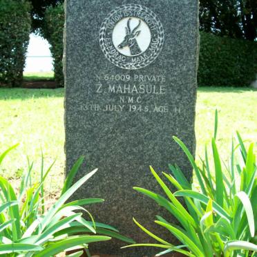 MAHASULE Z. -1945