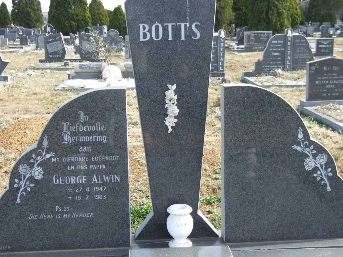 BOTTS George Alwin 1947-1983