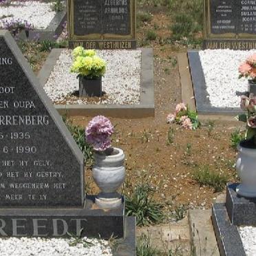 BREEDT Willem Sterrenberg 1935-1990 &amp; Ceclia Johanna 1941-2008
