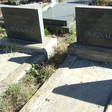 BLIGNAUT Paul Johannes 1851-1922 &amp; Christina Gezina LAUBSCHER 1848-1918