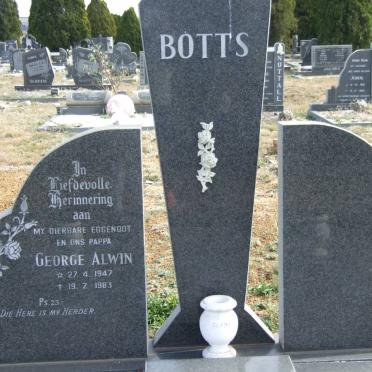 BOTTS George Alwin 1947-1983