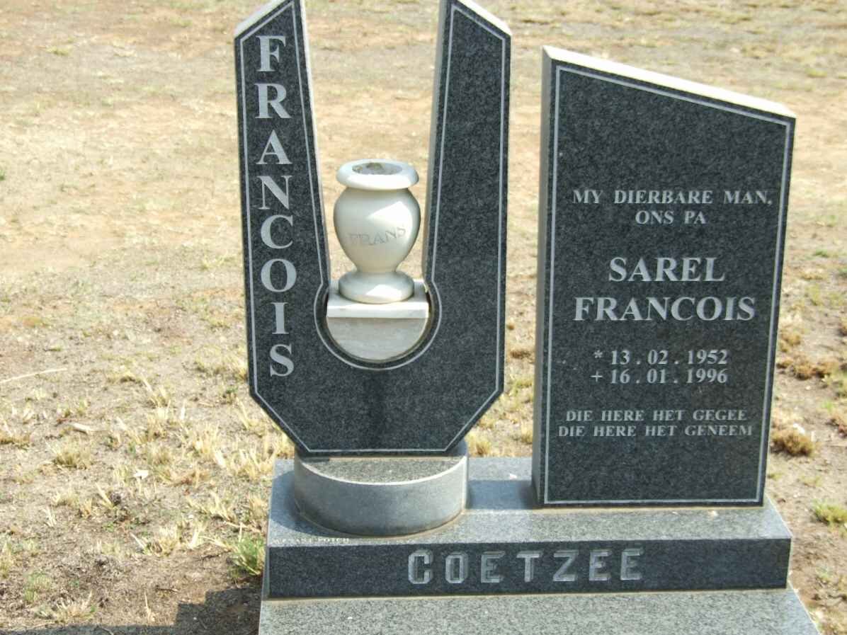 COETZEE Sarel Francois 1952-1996