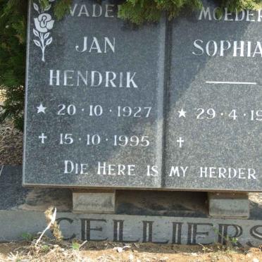 CELLIERS Jan Hendrik 1927-1995 &amp; Sophia 1937-