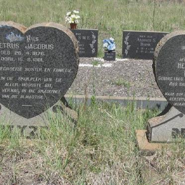 DEYZEL Petrus Jacobus 1876-1961 &amp; Hester Elizabeth VAN VUUREN 1878-1959