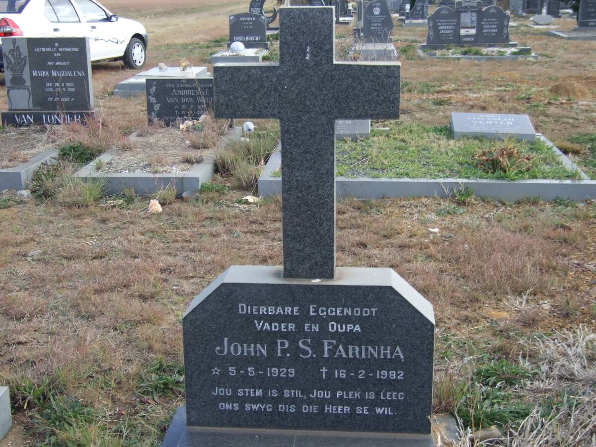 FARINHA John P.S. 1929-1982