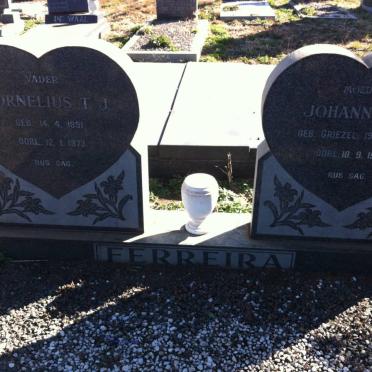 FERREIRA Cornelius T.J. 1891-1973 &amp; Johannes P. COETZEE 1896-1974