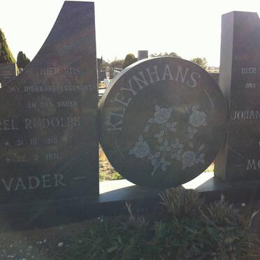 KLEYNHANS Carel Rudolph 1910-1971 &amp; Johanna Cornelia 1917-1974