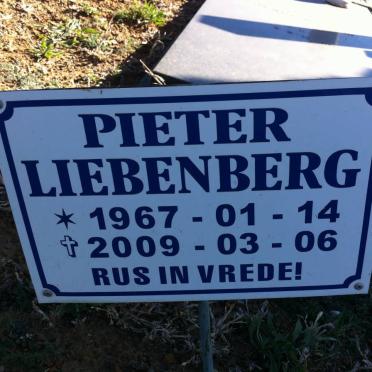 LIEBENBERG Pieter 1967-2009