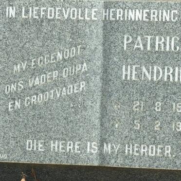 LOOTS Patrick Hendrik 1930-1990 