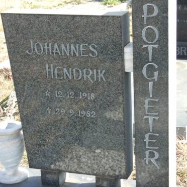 POTGIETER Johannes Hendrik 1918-1982
