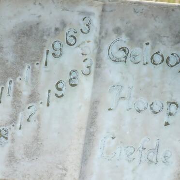 RENSBURG Lourens Johannes, Janse v.  1892-1983