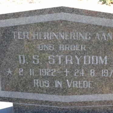 STRYDOM D.S. 1922-1975