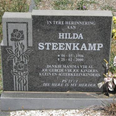STEENKAMP Hilda 1916-2000