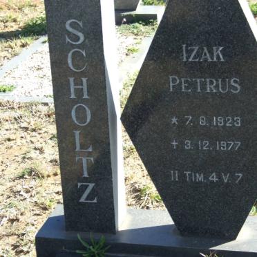 SCHOLTZ Izak Petrus 1923-1977