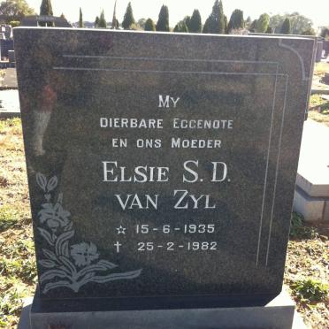 ZYL Elsie S.D., van 1935-1982